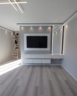 Piso plegables vinílicos Alto Tránsito Autoadhesivo 2mm LVT CENIZA