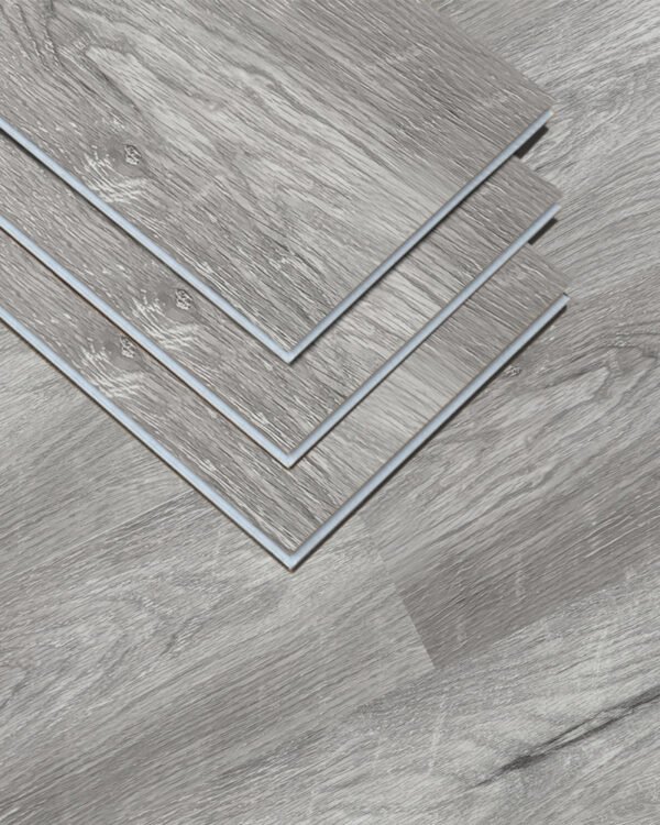 Piso SPC Flotante click 5mm con manta Alaska Grey