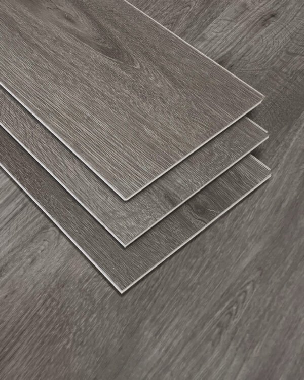 Piso SPC Flotante click 5mm con manta Olmo Gris