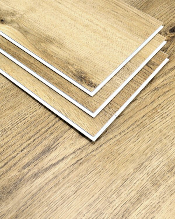 Piso SPC Flotante click 5mm con manta Roble Americano