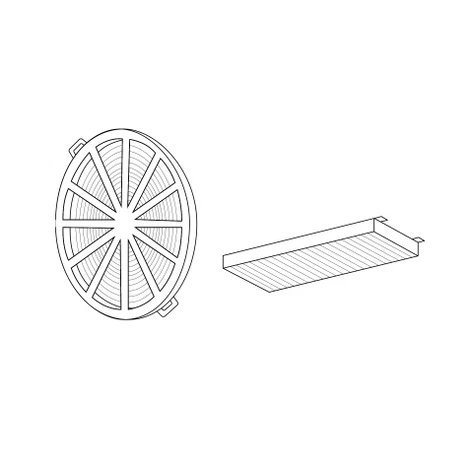 Filtros de carbón activo para campana TL 6310