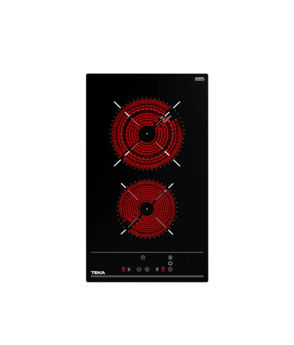 ANAFE ELÉCTRICO TEKA VITRO 2Z TZC32320 – 2 HORNALLAS NEGRO