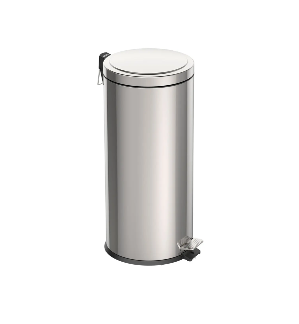 BASURERO TRAMONTINA DE ACERO INOXIDABLE 30 L ACERO