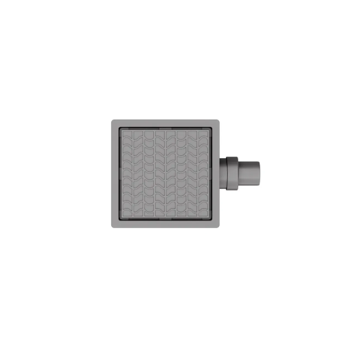 REJILLA DESAGÜE CUADRADO OCULTO DE PVC 15X15 CM TRAMONTINA