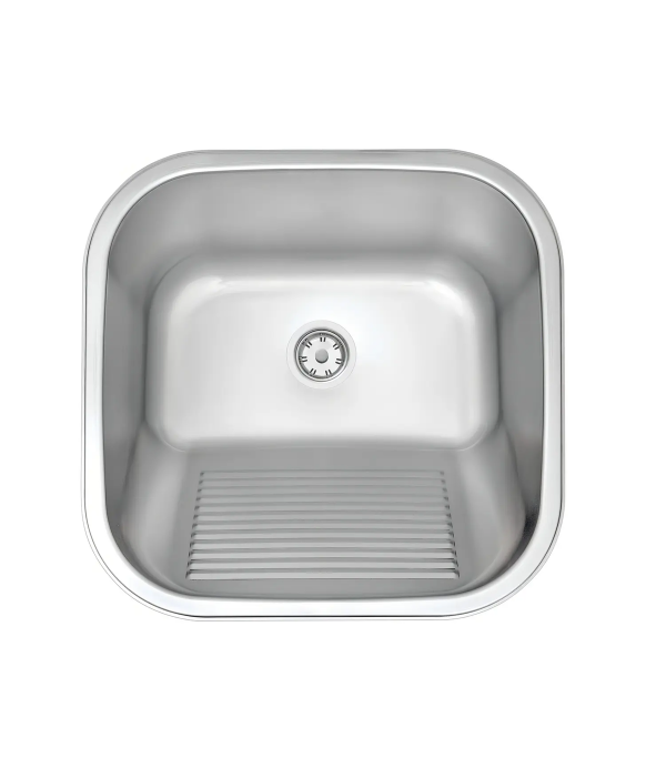 Bacha Pileta De Cocina Tramontina Hera 23l Acero Inoxidable