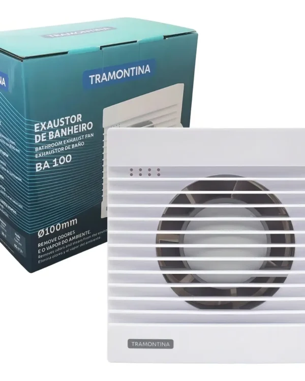 EXTRACTOR DE AIRE BAÑO COCINA TRAMONTINA SILENCIOSO 220 V