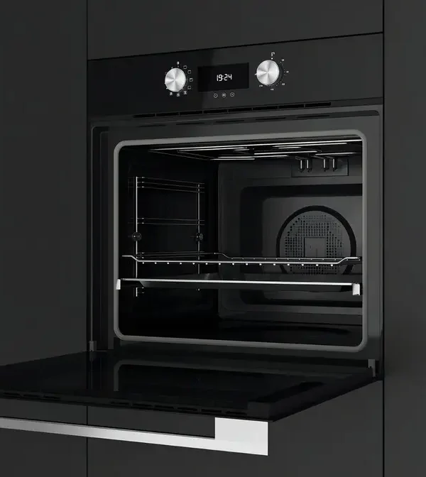 HORNO ELÉCTRICO TEKA HLB 8400 BLACK MULTIFUNCIÓN NEGRO