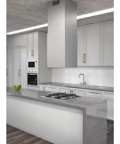 CAMPANA TRAMONTINA DE ACERO INOXIDABLE SATINADO 40 CM 220 V INOX