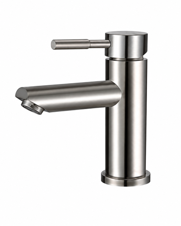 Grifería Kook Bacha Monocomando Acero Inoxidable 304 Cromado