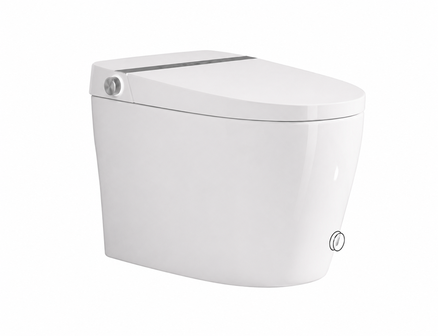 Inodoro Inteligente Cleanman CL-616 con sensor automático