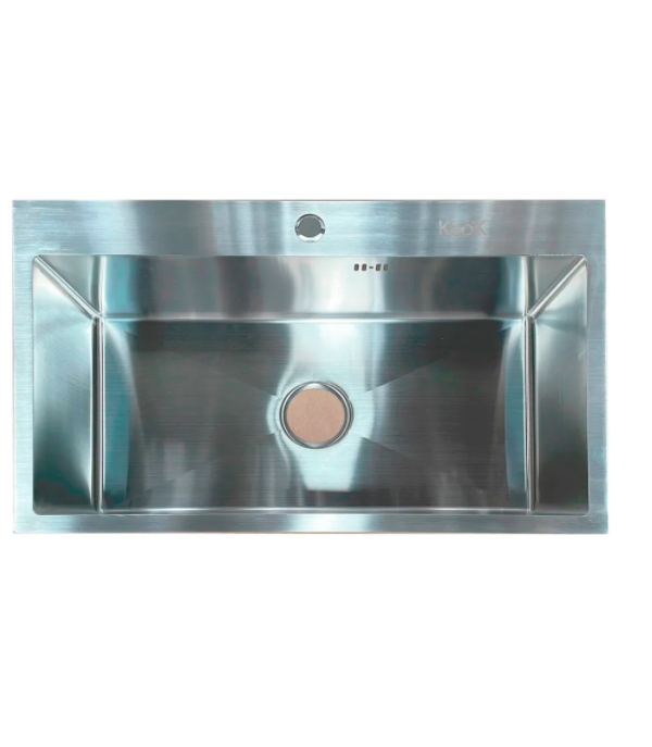 Bacha Pileta De Cocina Acero Inoxidable Köök 75 X 45 X 22 CM  7545SI